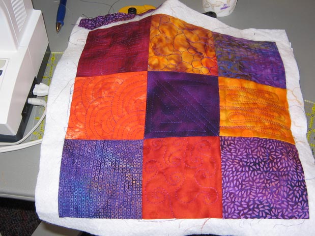 Chris's Quilt in Progress